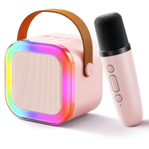 K12 Colorful Karaoke Sound System with Microphone
